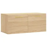 vidaXL Wandschrank Sonoma-Eiche 80x36,5x35 cm Holzwerkstoff