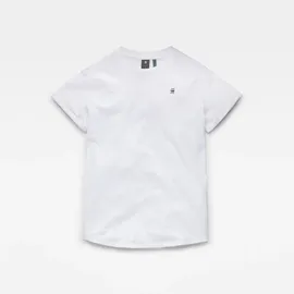 G-Star Lash Ribbed Kurzarm-T-Shirt White M