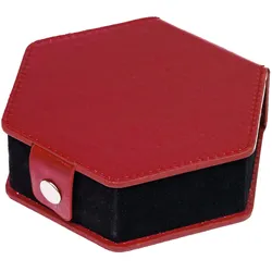 Kunstleder-Etui weinrot