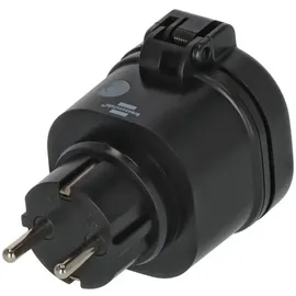Brennenstuhl Smart-Home-Steckdose WA 3000 XS02 Schwarz 2 St.