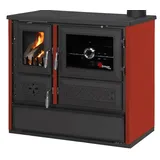 simgesoba EEK A Küchenofen Holzherd 802 - BELLA bordeaux - 9,12 kW