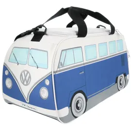 BRISA Sporttasche T1 Bulli Bus blau/beige