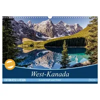 Calvendo West-Kanada (Wandkalender 2026 DIN A3 quer), CALVENDO Monatskalender