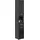 xonox.home Linus Hochschrank 30 x 182 x 31 cm Schwarz Hochglanz Holz