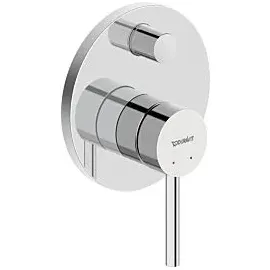 Duravit Circle Einhebelmischer Set, Unterputz, Verbraucher 2, chrom