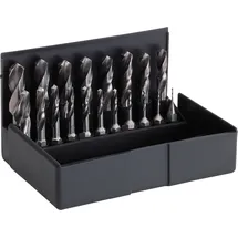 Völkel Spiralbohrer-Bit-Satz HSS 1-10 mm 19-teilig