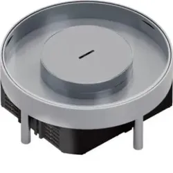 Hager EKR060TM25 Edelstahlkassette R06 TM Belags T=25mm