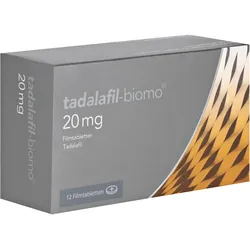 Tadalafil-biomo 20 mg Filmtabletten 12 St