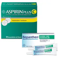 Aspirin+C Br-Tab+Bepanth.Aug. u. Nas-Sal 1 St