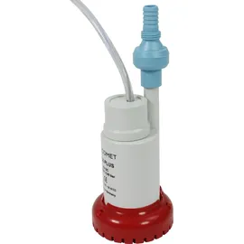 Comet LUX-PLUS Tauchpumpe Wasserpumpe mit Rückschlagventil + Filter 12V 19 l/min