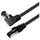 Maxtrack TI51-2L RJ45 Patchkabel CAT 8.1 S/FTP 2m Schwarz 90° nach rechts gewinkelt, Einzelschirm 1St.