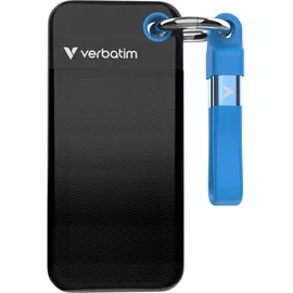 Verbatim Pocket SSD 512 GB USB 3.2 Blau/Schwarz