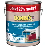 Bondex Wetterschutz-Farbe Purpurrot 3 L ausreichend für ca. 27 m2