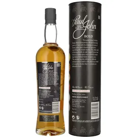 Paul John Whisky Bold Peated Single Malt Whisky 46% vol 0,7 l Geschenkbox