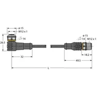 Turck Verbindungsleitung WKC4.5T #6630941