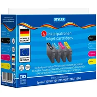 Stylex Druckerpatronen für Epson Stylus Office, 4er Set