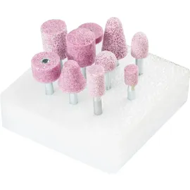 Pferd Schleifstift-Set 10-tlg. Schaft-Ø 6 mm