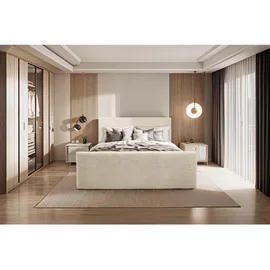 kaiser möbel Boxbett, Ecru, 180x200 cm Schlafzimmer, Betten, Boxspringbetten