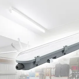 ETC Shop LED Feuchtraumleuchte 2er Set 18W IP65 kaltweiß 6400K