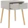 vidaXL Nachtschrank Betongrau 40 x 40 x 56 cm Holzwerkstoff