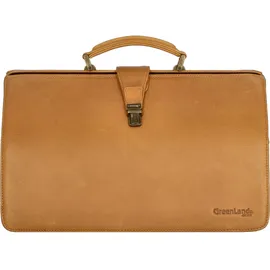 GREENLAND Nature Doktorkoffer Leder 40 cm braun