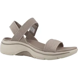 SKECHERS Damen GO Walk Arch FIT 2.0 Sandale, Taupe, 41 EU