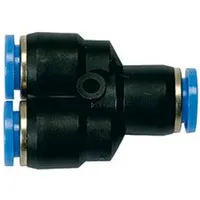 Riegler Y-Steckverbindung »Blaue Serie«, für Schlauch-Außen- Ø4 mm