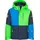 TROLLKIDS Hallingdal Jacke Hellgrün/Blau 164