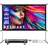 eSmart Professional MIMOBI Faltrahmen-Beamer-Leinwand 221 x 125 cm (100") 16:9