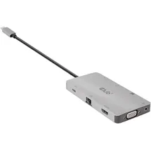 Club 3D 9-in-1 Hub, USB-C 3.0 [Stecker] (CSV-1594)