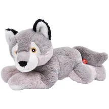 Wild Republic Ecokins Medium Wolf 30 cm Grau