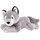 Wild Republic Ecokins Medium Wolf 30 cm Grau