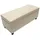 MCW Sitzbank Arezzo Kunstleder Creme 112 x 45 x 45 cm