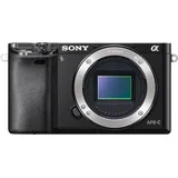 Sony Alpha 6000 / ILCE-6000 24,3 Megapixel Systemkamera, Full HD Video, 23,5 x 15,6 mm CMOS-Sensor, 7,62 cm (3 Zoll) klappbares Display, WLAN, YES