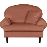 Home Affaire Sessel »Vitreux«, auch in Bouclé-Bezug, B/T/H: 117/100/95 cm rosa