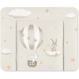 Julius Zöllner Softy 85x75 cm - Wickelunterlage - wasserdicht und abwischbar - Made in Germany – Oeko-Tex Standard 100 – Sternenfahrt