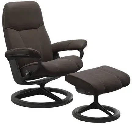 Stressless Sessel Consul Signature in Leder Batick