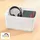 Leitz MyBox Aufbewahrungsbox 38,5 x 31,8 x 19,8 cm 1-tlg. weiß/grau