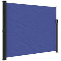vidaXL Seitenmarkise 160 x 600 cm Blau Polyester