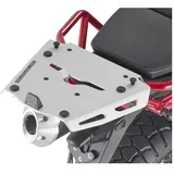 Givi Alu Topcase Träger für Monokey Koffer, 6 kg | SRA8203 Moto Guzzi V85 TT Aluminium, Topcaseträger silber