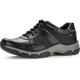 PIUS Gabor Gore-Tex Herren Sneaker Low,Halbschuhe,Gore-TEX,zertifiziertes Leder,Wechselfußbett,Freizeitschuhe,Turnschuhe,Laufschuhe,Black,42.5 EU / 8.5 UK - 42,5