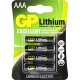 GP Batteries GP24LF359C4 Micro (AAA)-Batterie Lithium 1.5V 4St.