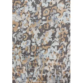 VIVANCE Maxikleid Blümchendruck Grau 44