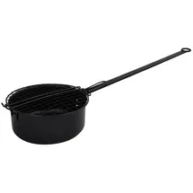 Esschert Design Popcorn-Pfanne - Karbonstahl