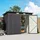 Outsunny Gerätehaus 2,49 x 1,21 m Grau