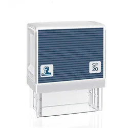 SF20 Personalisierter Stempel 37x13 mm (4 Zeilen)