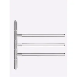 Badaccessoire-Set HEINE HOME, grau (chromfarben), Chrom, Badaccessoires-Sets