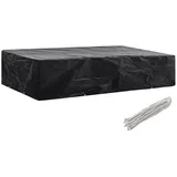 vidaXL Gartenliege-Abdeckung 8 Ösen 218x77x55 cm