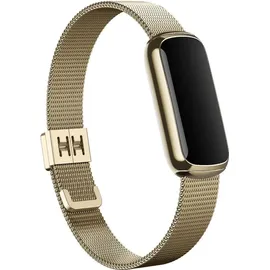 Fitbit Luxe Metal Mesh, Soft Gold,