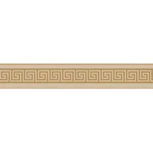 A.S. Création Bordüre selbstklebend 5 m x 10 cm Beige/Gold 383938